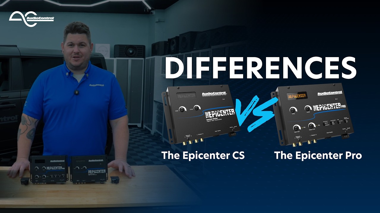 What’s the Difference Between AudioControl's EPICENTER® and EPICENTER® PRO?