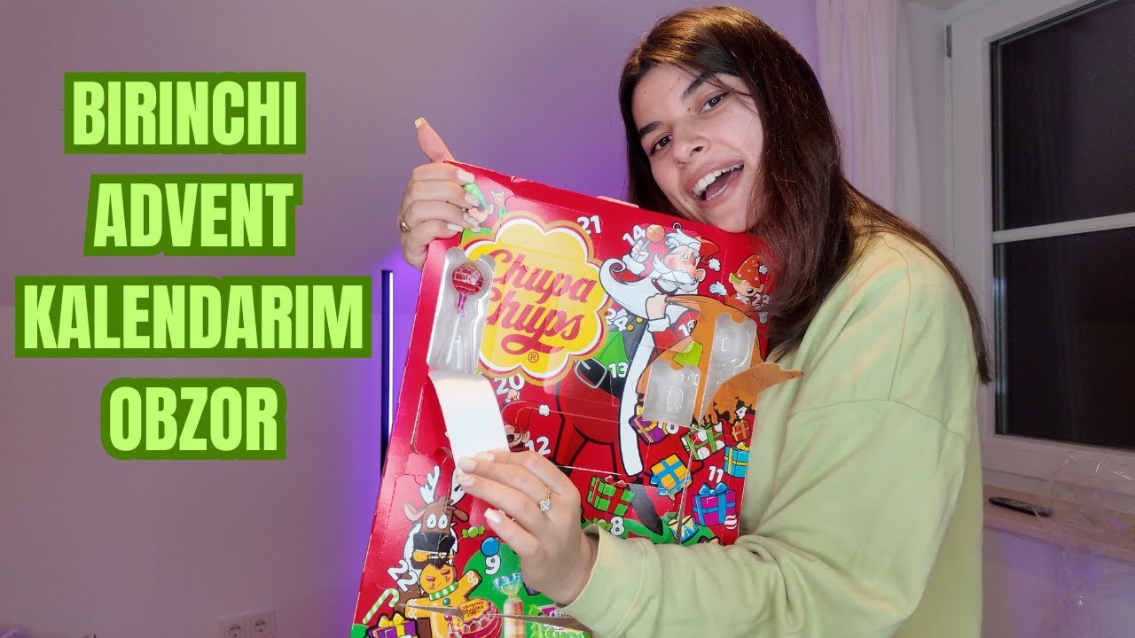 GERMANIYADA BIRINBCHI ADVENT KALENDARIM.OBZOR
