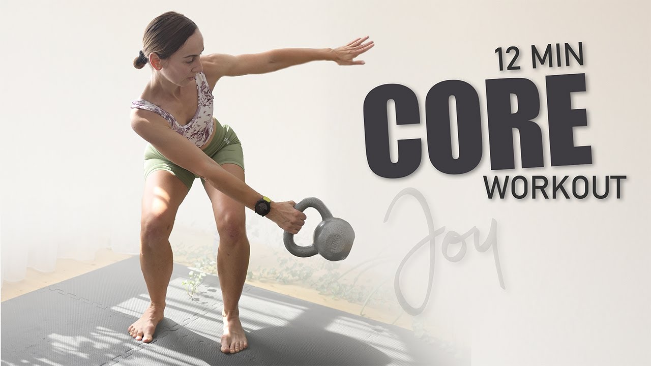 12 Min CORE Workout with Kettlebell