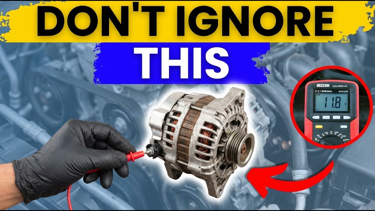 9 Bad Alternator Symptoms (It's NOT Your Battery)