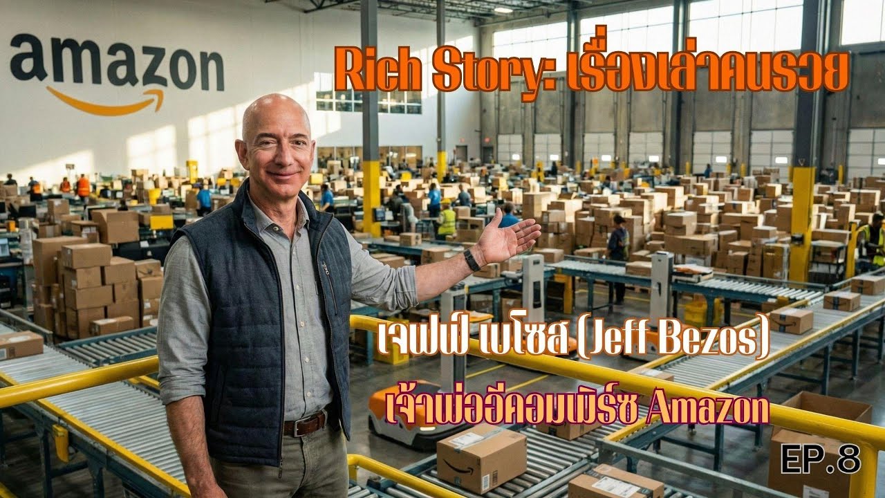 เจฟฟ์ เบโซส เจ้าพ่ออีคอมเมิร์ซ Amazon|เรื่องเล่าคนรวย