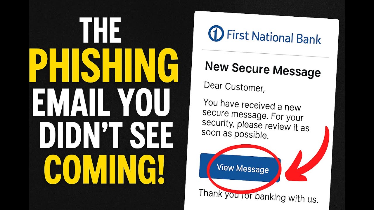 How Scammers Steal Your Money With ONE Simple Email!