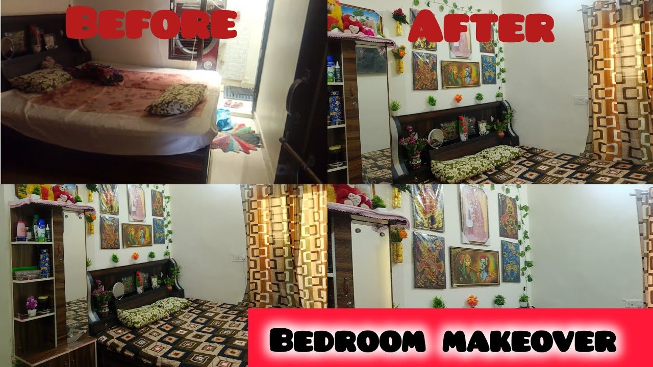 Bedroom cleaning and makeover 😍 bedroom makeover vlog #vlogs #uniquefaujsn #makeover #cleaning #vlog
