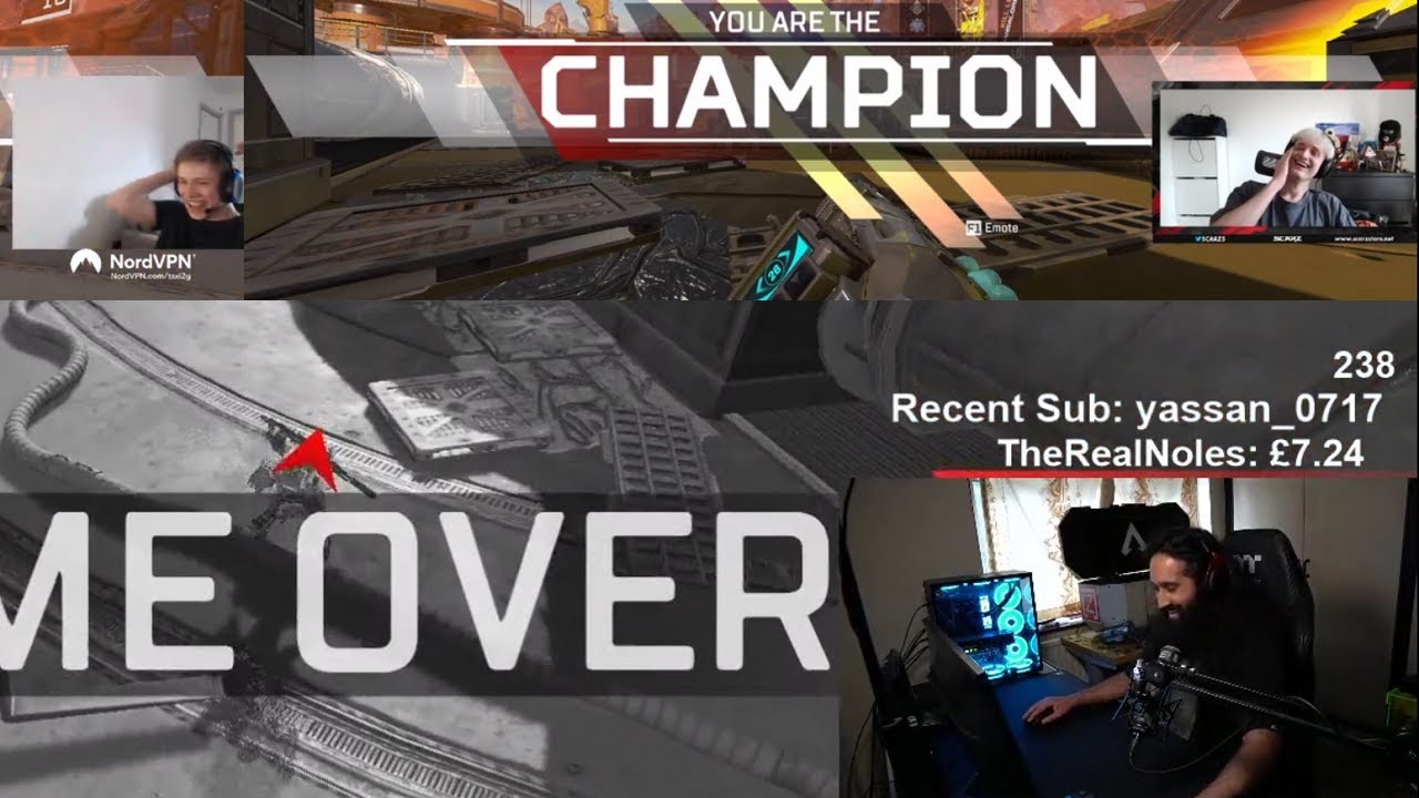 Apex Legends - Mande and Taxi fearing Shiv
