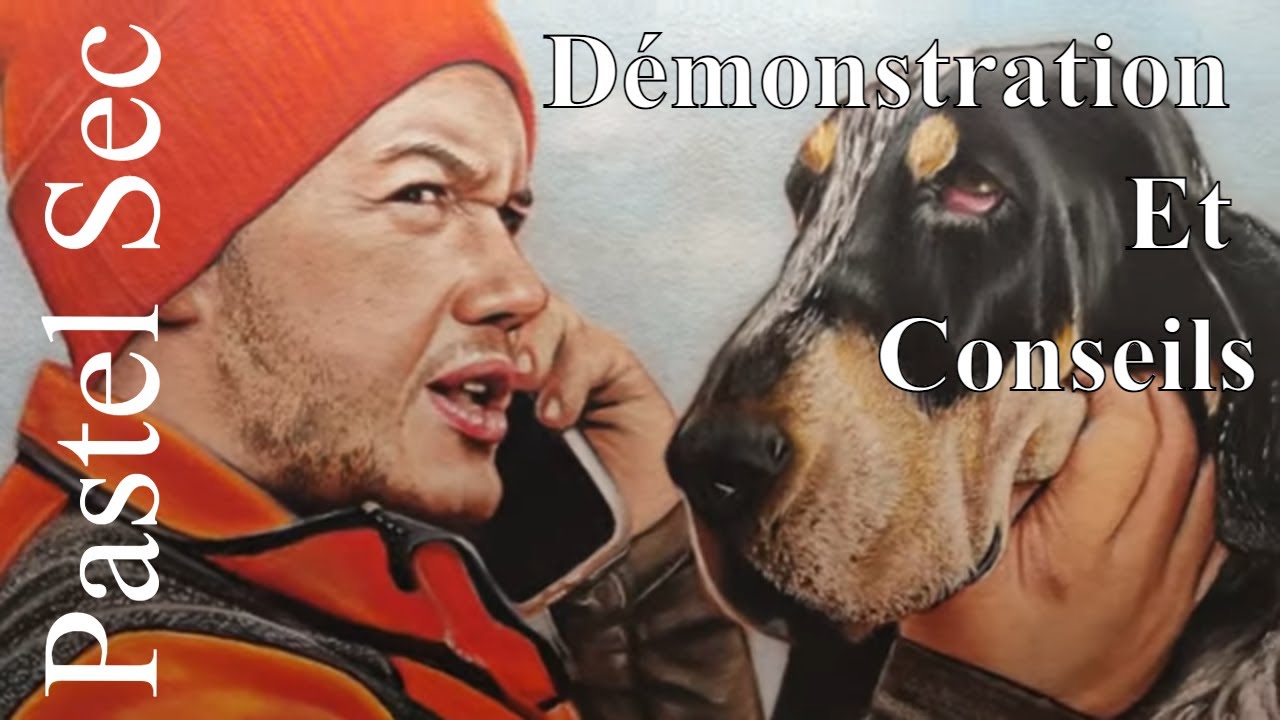 Double Portrait au Pastel Sec :  🎨🐾 | Conseils pour Débutants !