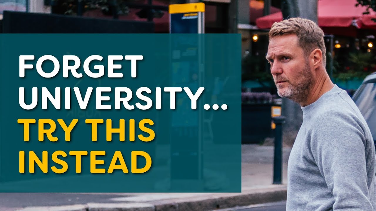 Why University is a waste of time and here's another way forward. FCUK uni!