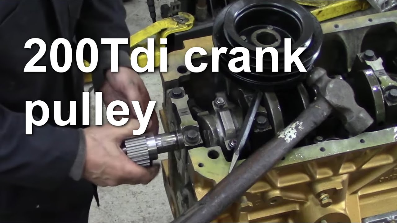 200Tdi crank pulley