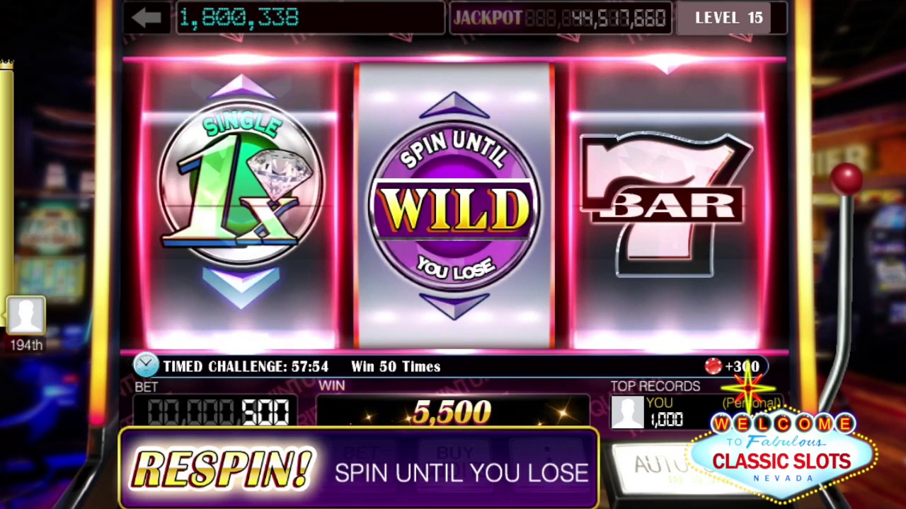 Classic Slots - Sliding 777