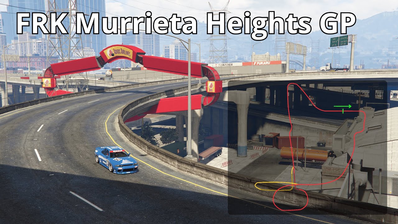 Murrieta Heights GP by Foraaikou - GTA V track showcase