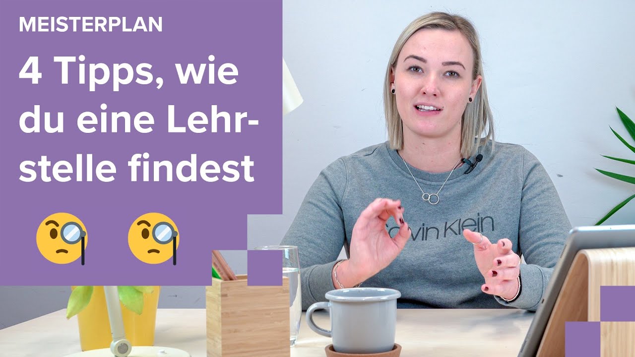 So findest du deine Lehrstelle! 4 Tipps