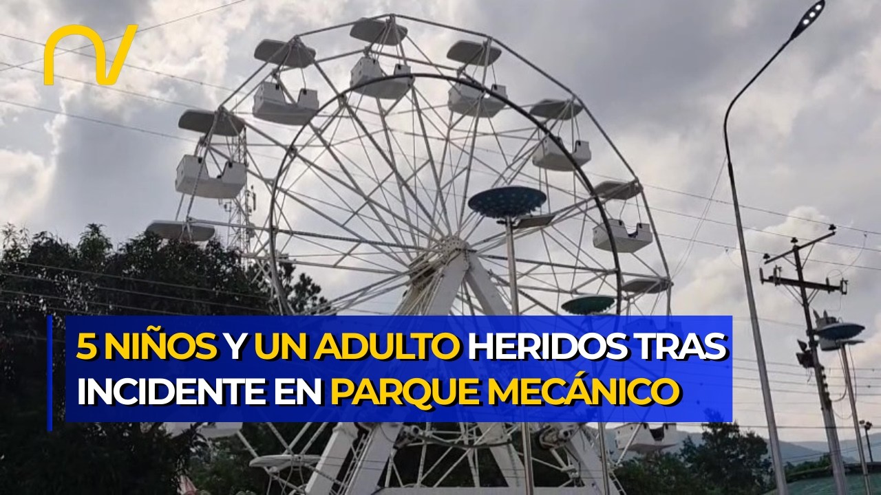 PÁNICO EN SAN CRISTÓBAL: Accidente en parque de atracciones deja varios heridos