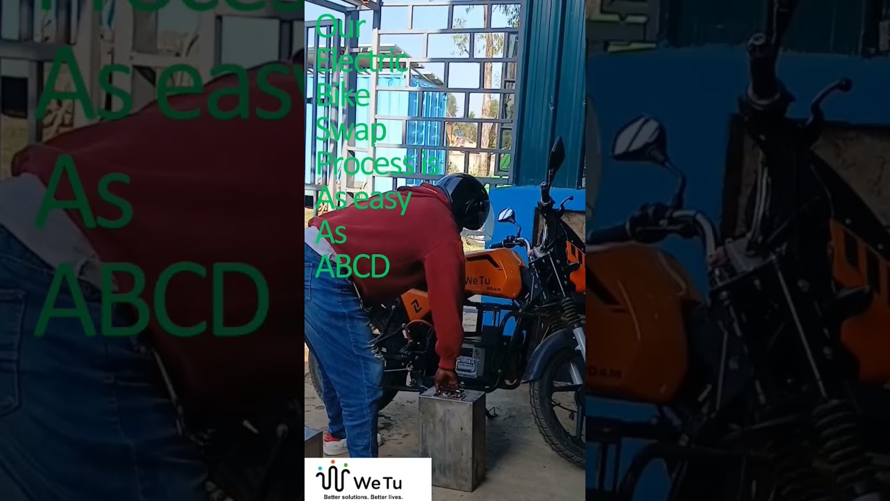 How we charge our electric bikes in less than a minute.
