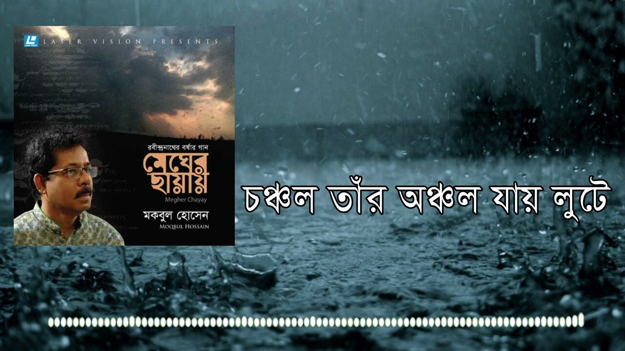 আজ শ্রাবণের আমন্ত্রণে । AAJ SHRABONER AMONTRONE।  রবীন্দ্রসঙ্গীত ।  ড. মকবুল হোসেন ।