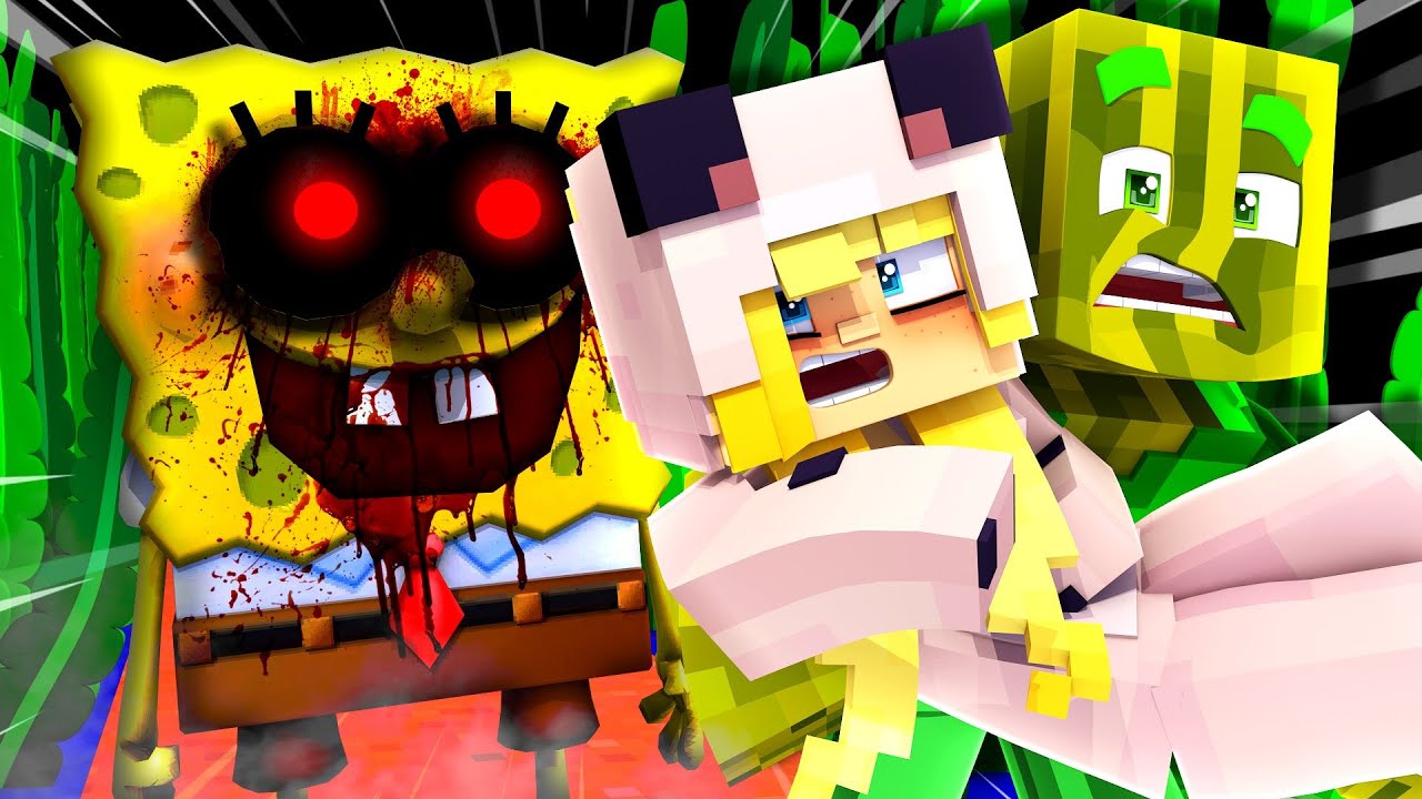 MINECRAFT, ABER SPONGEBOB.EXE VERFOLGT UNS?!