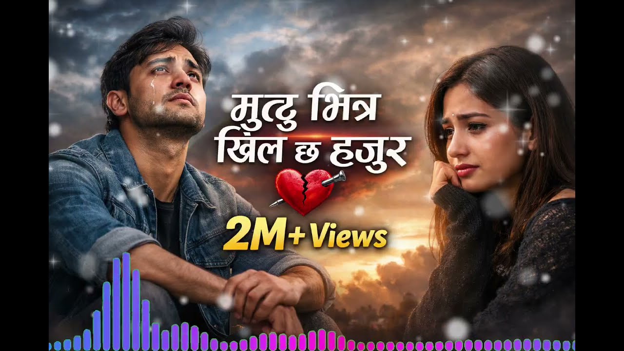 Mutu Bhitra  Khil Cha Hajur Nepali new song with Ai created song🎵