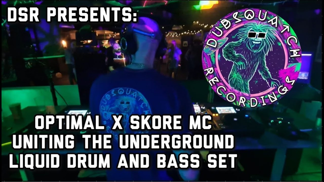 OPTIMAL X SKORE MC AT UNITING THE UNDERGROUND - LIQUID DNB LIVE SET