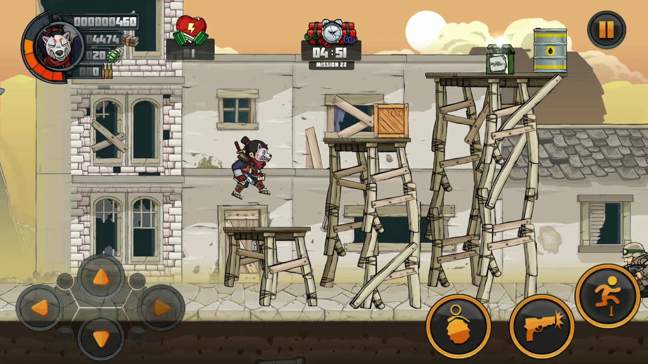 METAL SOLDIER 2 LEVEL 22