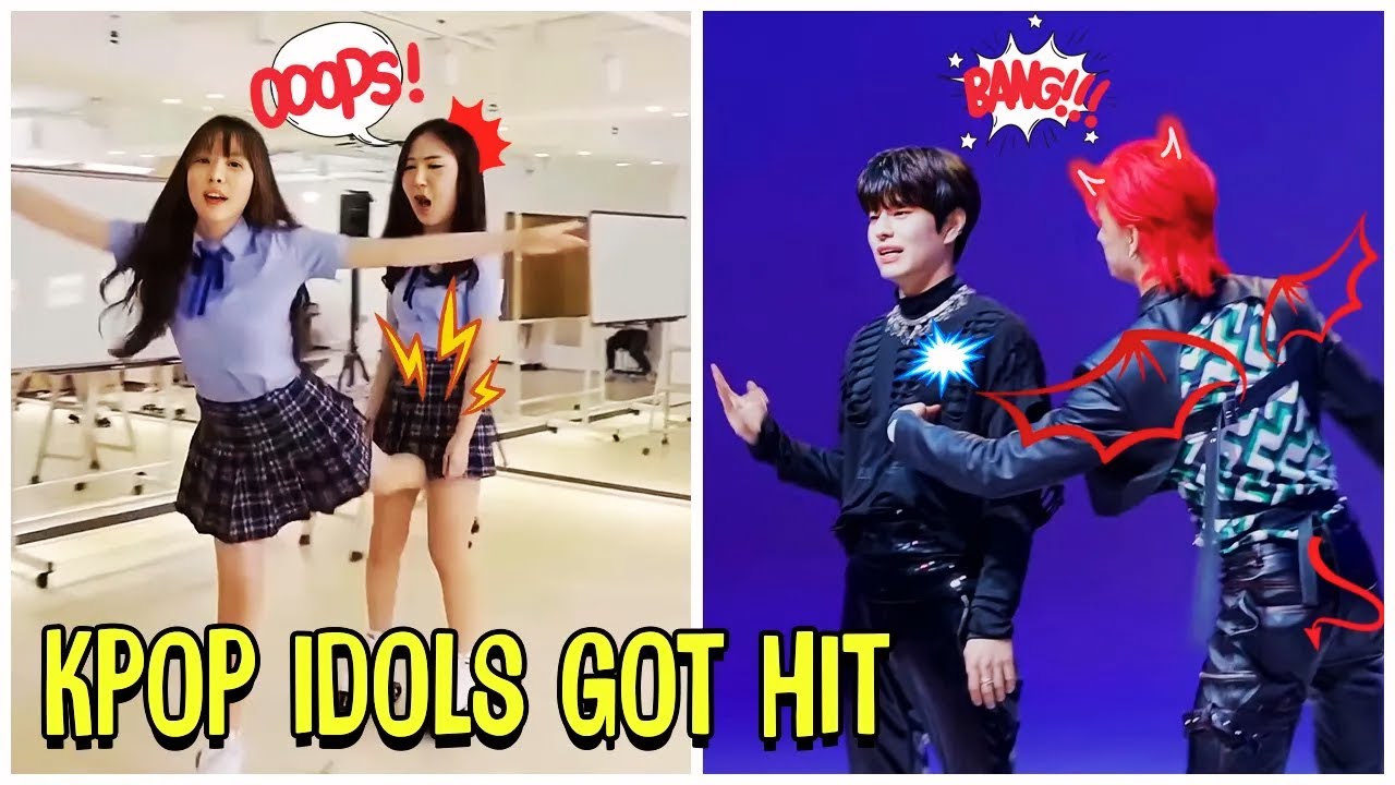 Kpop Idols Hitting Each Other