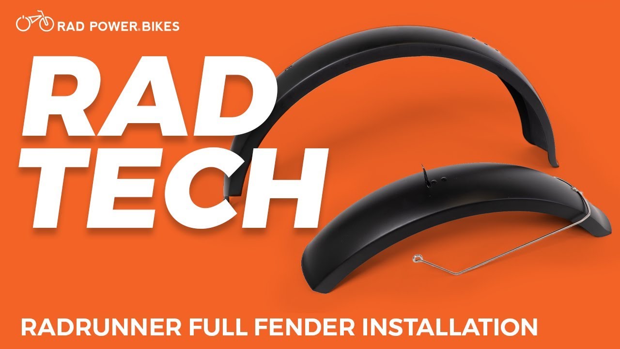RadRunner Full Fender Installation | Rad Tech
