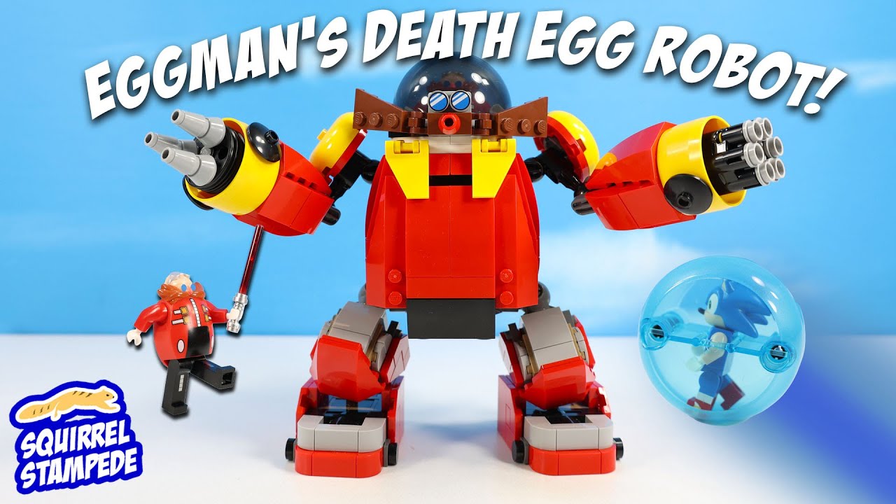 Обзор набора для сборки робота LEGO Dr. Eggman's Death Egg от Sonic the Hedgehog