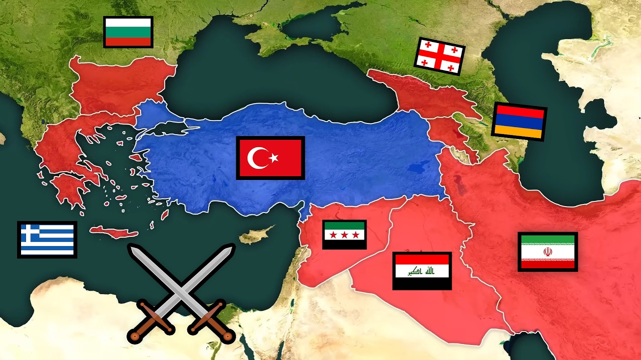Türkiye vs Bütün Komşuları | Savaş Senaryosu