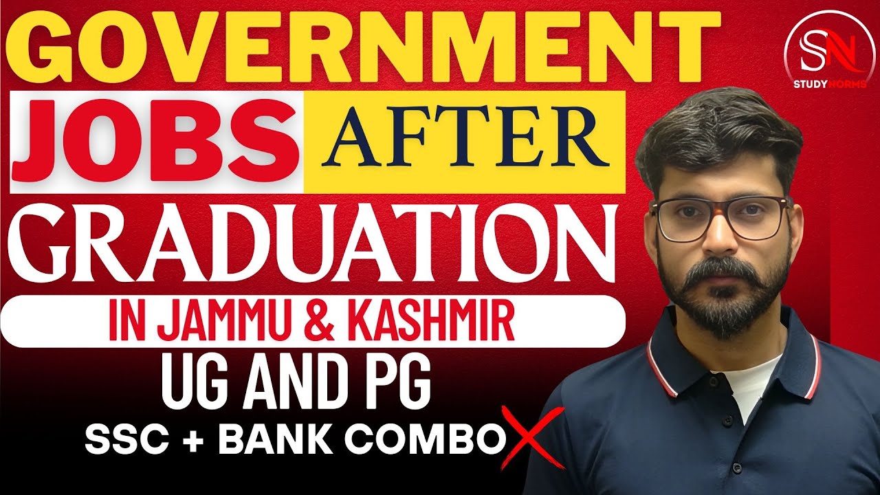JOBS IN JAMMU AND KASHMIR AFTER GRADUATION // THINGS YOU MUST KNOW BEFORE STARTING PREPRATION