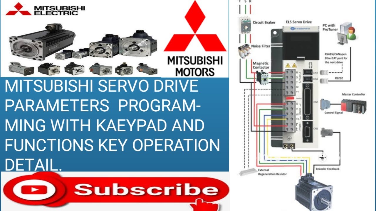 MITSUBISHI SERVO DRIVE CONTROL WIRING AND PARAMETERS PROGRAMMING/SERVO DRIVE PARAMETERS MR-J2S-A.