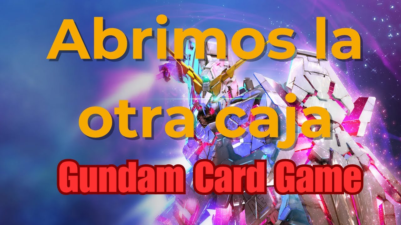 ¡Unboxing Segunda Caja GD01 Gundam Card Game! Cartas Raras, Artes Alternativos y Rations