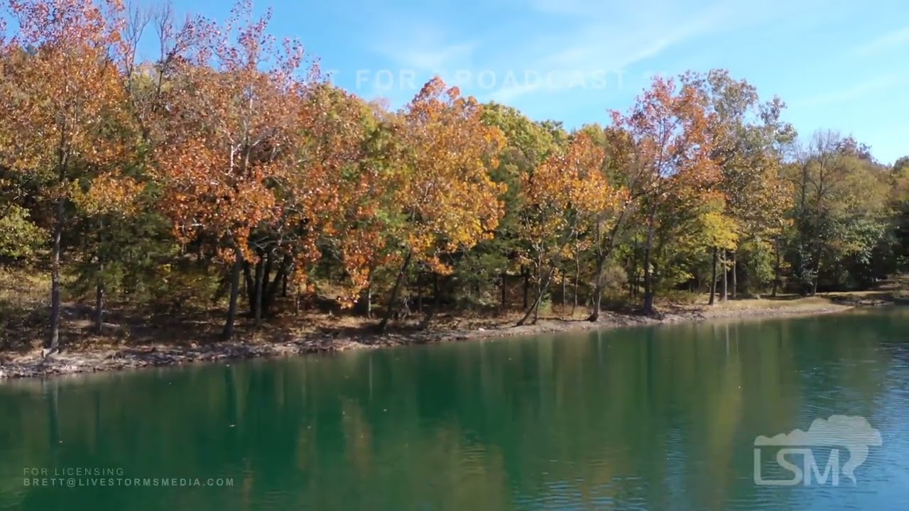 10-20-2022 Garnett, KS  - Drone Video of Fall Colors in Kansas