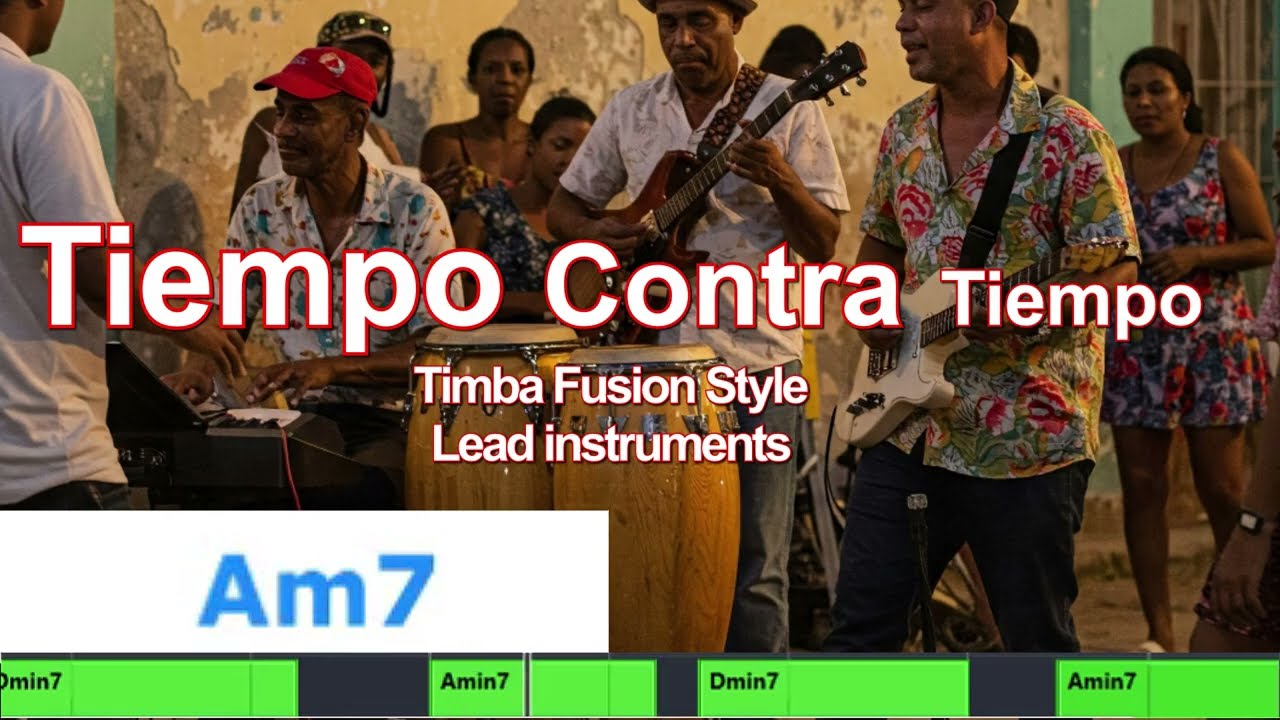 Tad Backing Tracks : Tiempo Contra Tiempo (Timba Fusion Style)