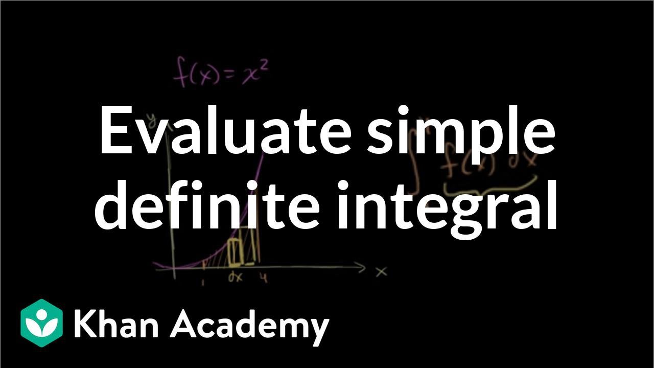 Area between a curve and the x-axis | AP Calculus AB | Khan Academy