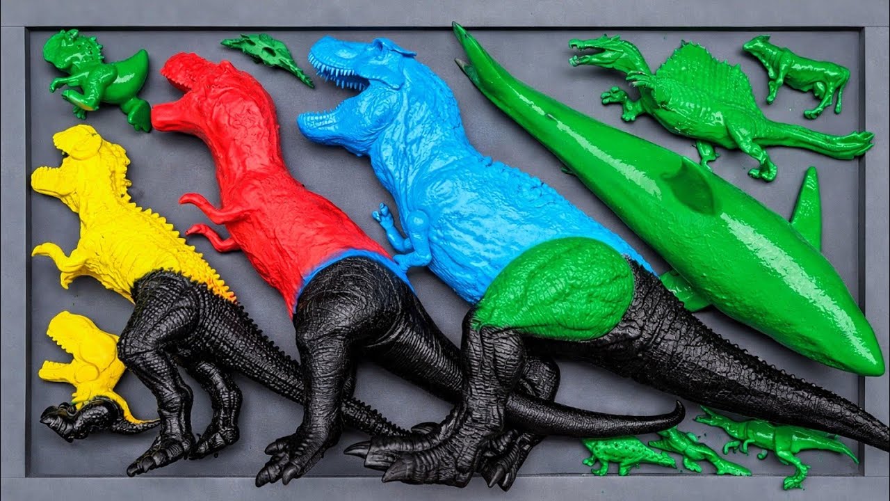 Dinosaurus Jurassic World Dominion: T-rex/ Brachiosaurus/ Skibidi/ Spider-Man/ KingKong/ KingGidorah