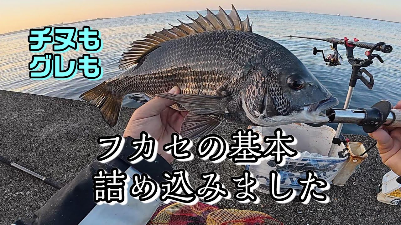 釣果が残る、フカセ釣りの基本