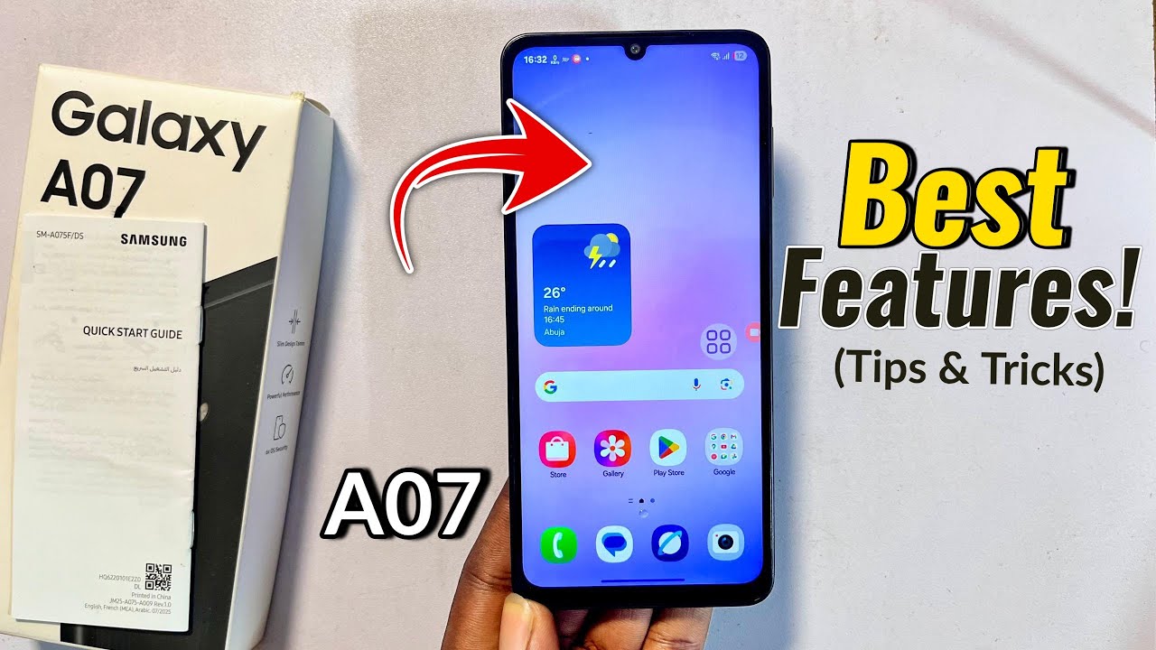 Лучшие функции Samsung Galaxy A07 — советы и рекомендации!