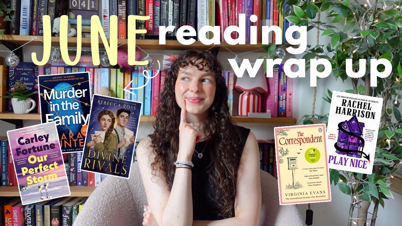 давайте обсудим все книги, которые я прочитала в ИЮНЕ!!