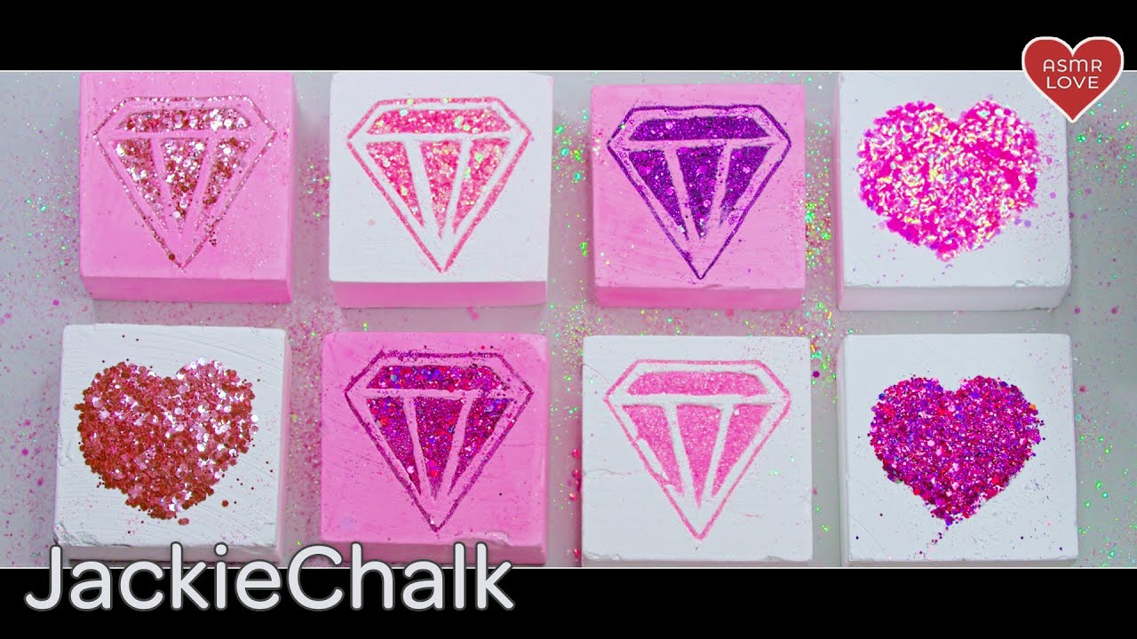 💗🎁💎 Satisfying Gym Chalk Crush | [JackieChalk ASMR S1E97]