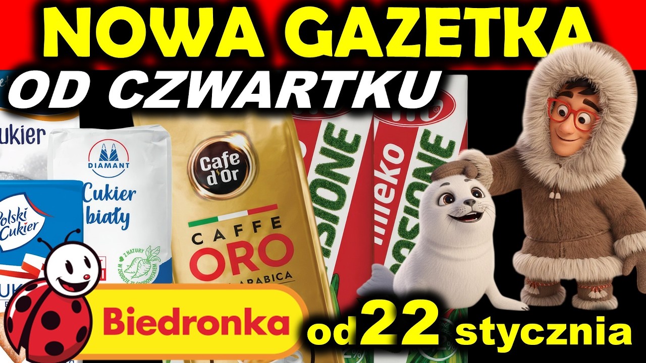 BIEDRONKA | Gazetka Promocyjna od Czwartku 22.01.2026.