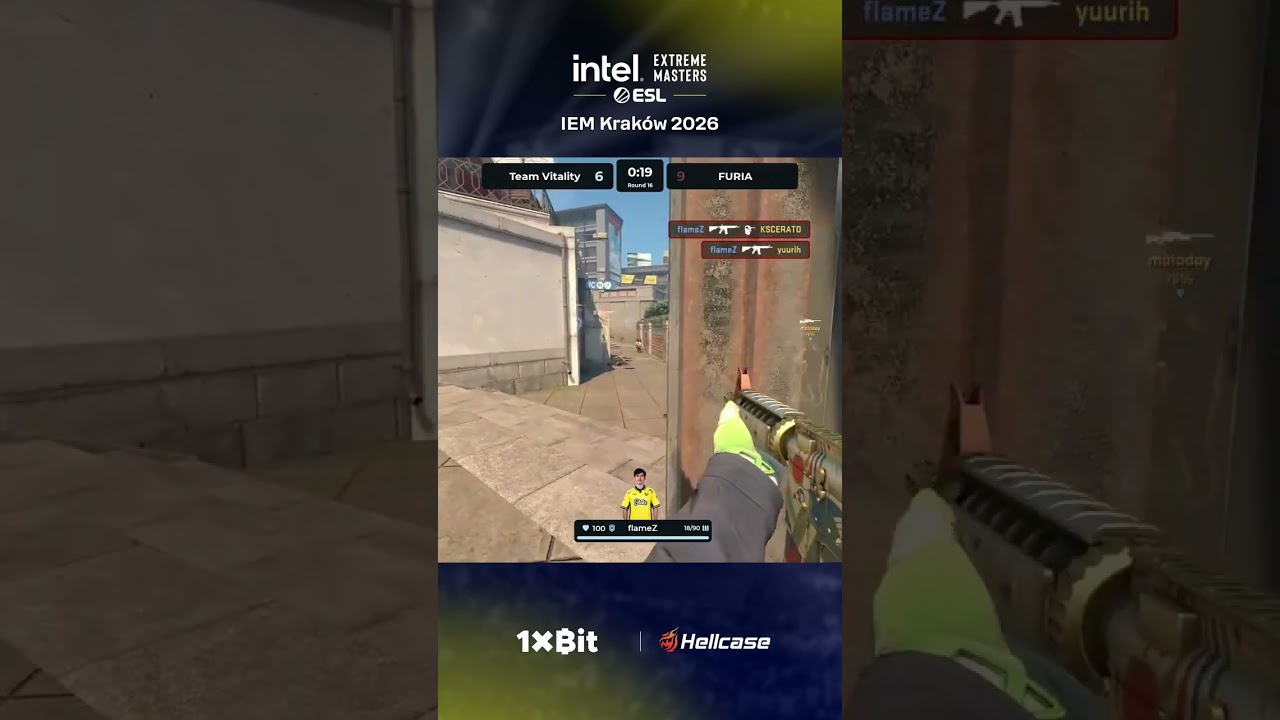 Perfect Timing QUAD BY flameZ #bo3 #esl #krakow #cs #cs2