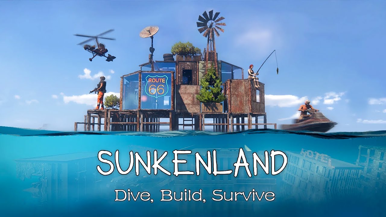 Sunkenland #1 - Team ND và Cuộc Sống Sinh Tồn Trên Biển !!