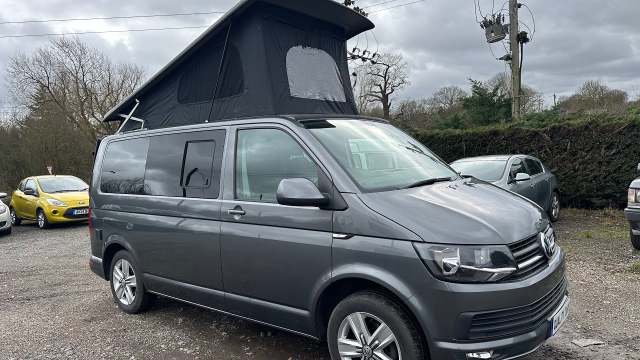**2016 Volkswagen T6 Highline Campervan** Walk Around qcars.co.uk