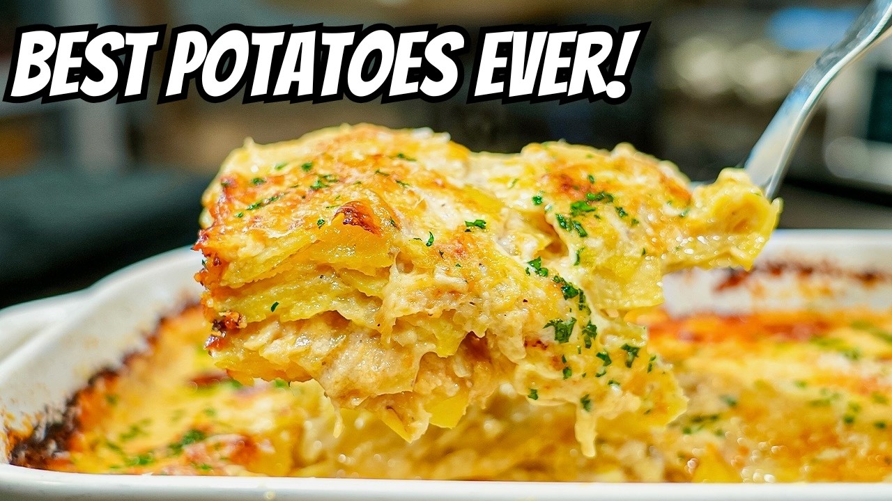 The BEST Scalloped Potato Recipe On YouTube