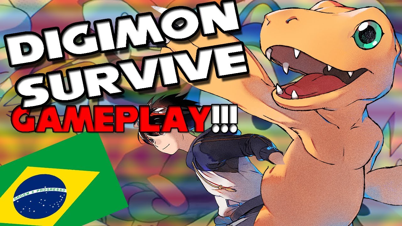Digimon Survive Gameplay PTBR PS4 Digimon Gameplay