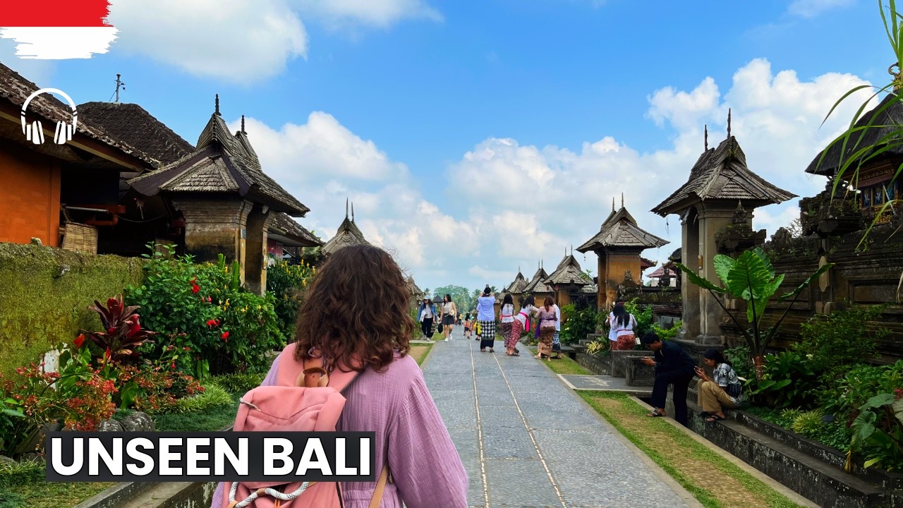 UNSEEN BALI 🇮🇩 | Penglipuran Village & Sidemen Valley — Peaceful Hidden Paradise in 4K HDR
