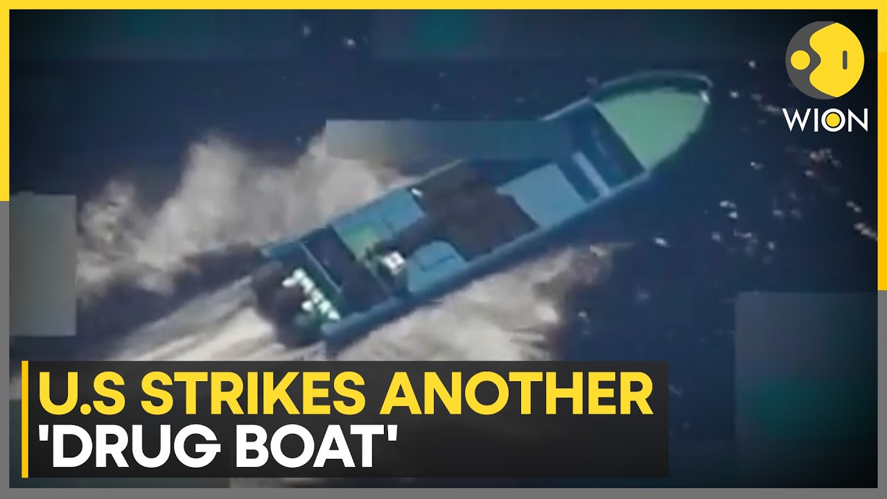 US Military Strikes Drug Boat in Eastern Pacific Killing Three | WION News