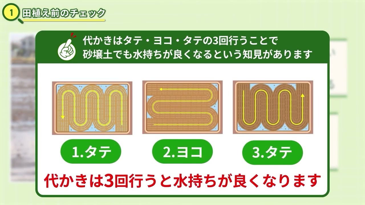 水稲用一発処理除草剤の上手な使い方