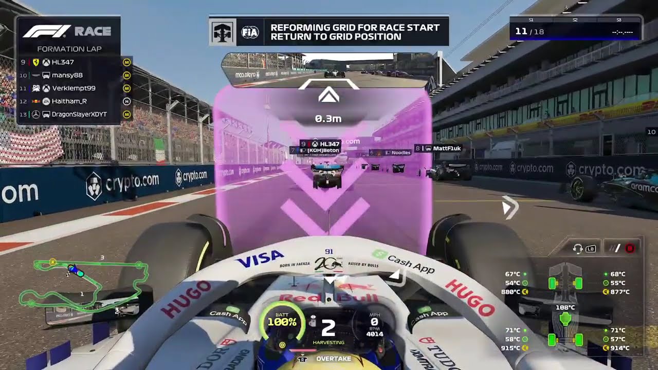 F1 S3 R9 PGR 100% Miami