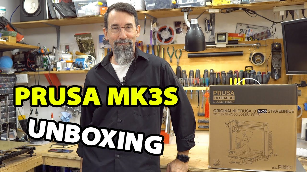 Prusa MK3S Unboxing