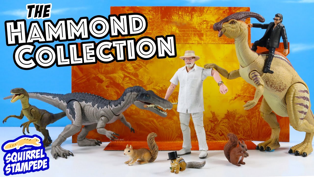 Jurassic Park and World Hammond Collection Fine Amber Dinosaur Figures Review