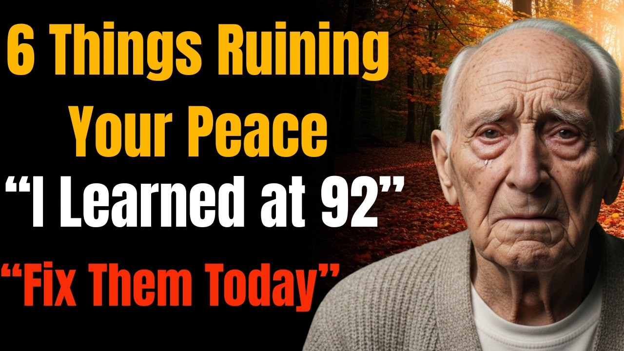 I'm 92. Drop These 6 Burdens Before You Die
