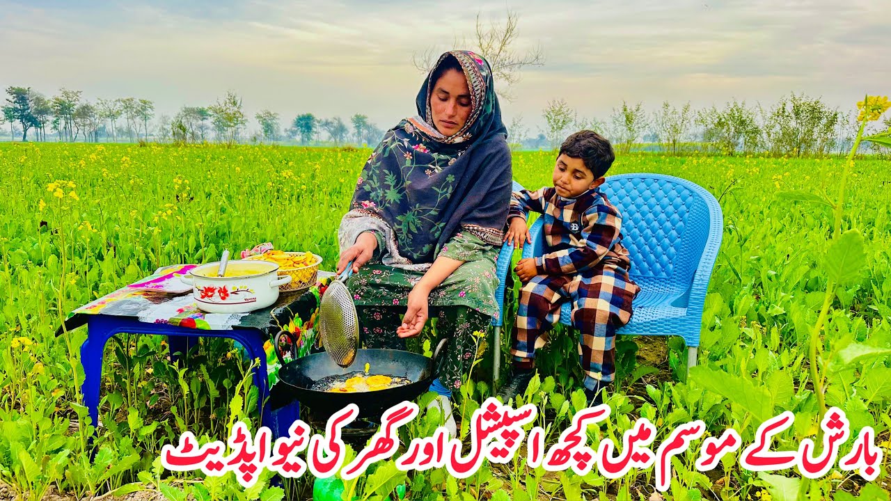 New Ghar Main Aaj Sab Kuchh Change Ho Gya 🏚️🛖I Happy Rainy Day in Village